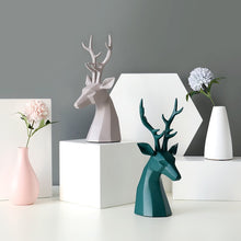 Load image into Gallery viewer, Deer Figurine resin for office home Garden desk decoration
