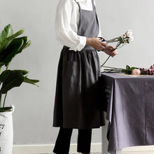 Load image into Gallery viewer, Women Lady Skirt Style Cotton Apron

