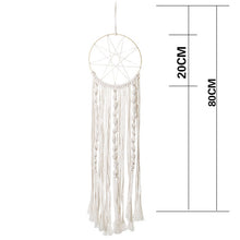 Load image into Gallery viewer, Handmade Knitted Tapestry- Star Moon Bohemia Wall Hanging
