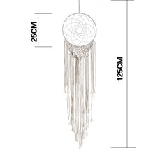 Load image into Gallery viewer, Handmade Knitted Tapestry- Star Moon Bohemia Wall Hanging
