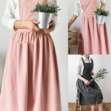 Load image into Gallery viewer, Women Lady Skirt Style Cotton Apron
