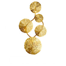 Load image into Gallery viewer, Gold Lotus Leaf Vintage Wall Lamp
