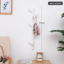 Load image into Gallery viewer, Wooden Hanging Coat Wall Rack
