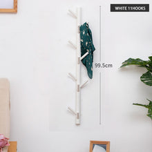 Load image into Gallery viewer, Wooden Hanging Coat Wall Rack
