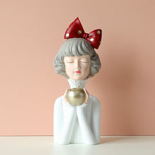 Load image into Gallery viewer, Morden Gorgeous Girl Resin Art Statue
