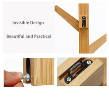 Load image into Gallery viewer, Wooden Hanging Coat Wall Rack
