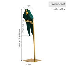 Load image into Gallery viewer, Nordic Creative Resin Parrot Bird Decoration Figurines
