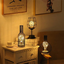 Load image into Gallery viewer, Wine Glass Bottle LED Table Lamp
