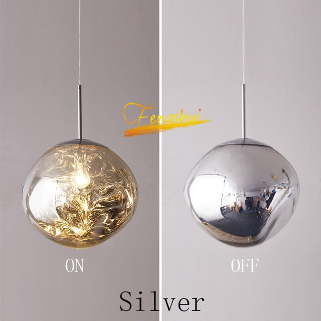 Nordic PVC Lava Pendant Lights