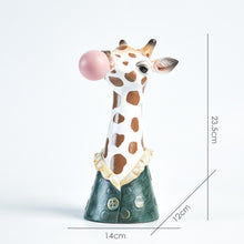 Load image into Gallery viewer, Cartoon Animal Head Flowers Plant Pot
