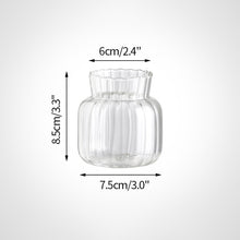 Load image into Gallery viewer, Nordic Glass Flower Vase Bubble Bottle Shaped
