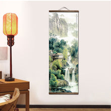Load image into Gallery viewer, Chinese Traditional Style Four Seasons Landscape Canvas
