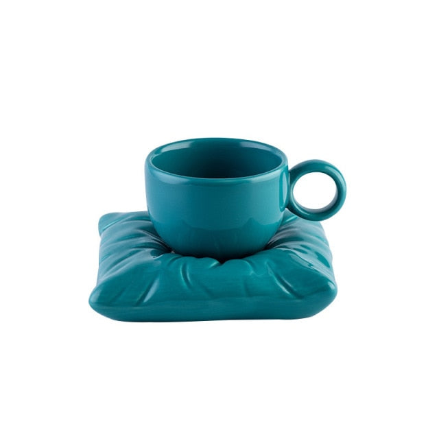 Nordic Colorful Ceramic Milk Tea Mug
