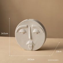 Load image into Gallery viewer, Ceramic Face Funny Vase

