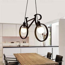 Load image into Gallery viewer, Creative Retro Bicycle Pendant Light
