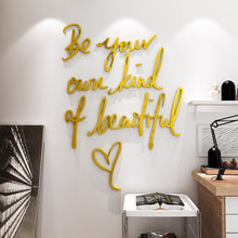 Load image into Gallery viewer, Wall Sticker Quotes Lettering Words
