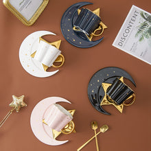 Load image into Gallery viewer, Creative Ceramic Star Moon Coffee Cup
