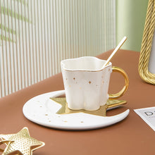Load image into Gallery viewer, Creative Ceramic Star Moon Coffee Cup
