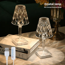 Load image into Gallery viewer, LED Crystal Projector Desk Lamp
