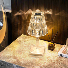 Load image into Gallery viewer, LED Crystal Projector Desk Lamp

