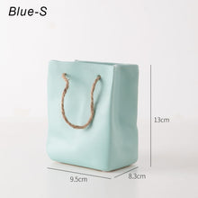 Load image into Gallery viewer, Creative Shopping Basket Ceramic Vase
