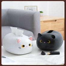 Load image into Gallery viewer, Kawaii Cat Tissue Box
