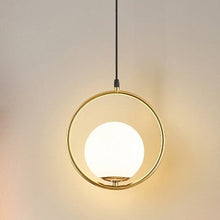 Load image into Gallery viewer, LED Glass Ball Pendant Lights
