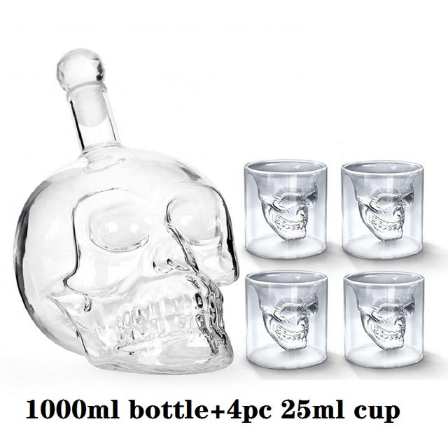 Skull Shot Glass Cup Set