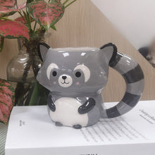 Load image into Gallery viewer, Little Raccoon Ceramic Cup
