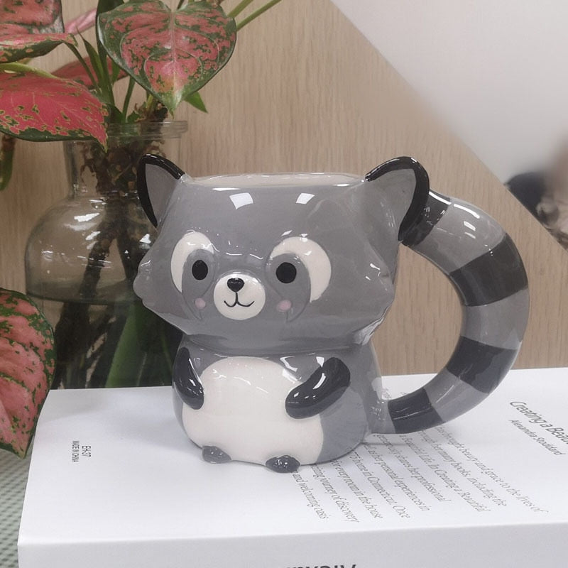 Little Raccoon Ceramic Cup