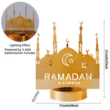 Load image into Gallery viewer, Ramadan Landle Holder Tray Lamp (Batteries Not Included)
