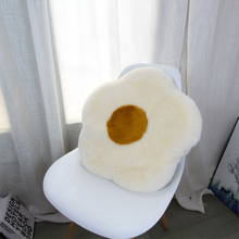 Load image into Gallery viewer, Nordic Imitation Rabbit Fur Flower Cushion
