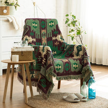 Load image into Gallery viewer, Boho Style Sofa Blanket
