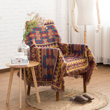 Load image into Gallery viewer, Boho Style Sofa Blanket
